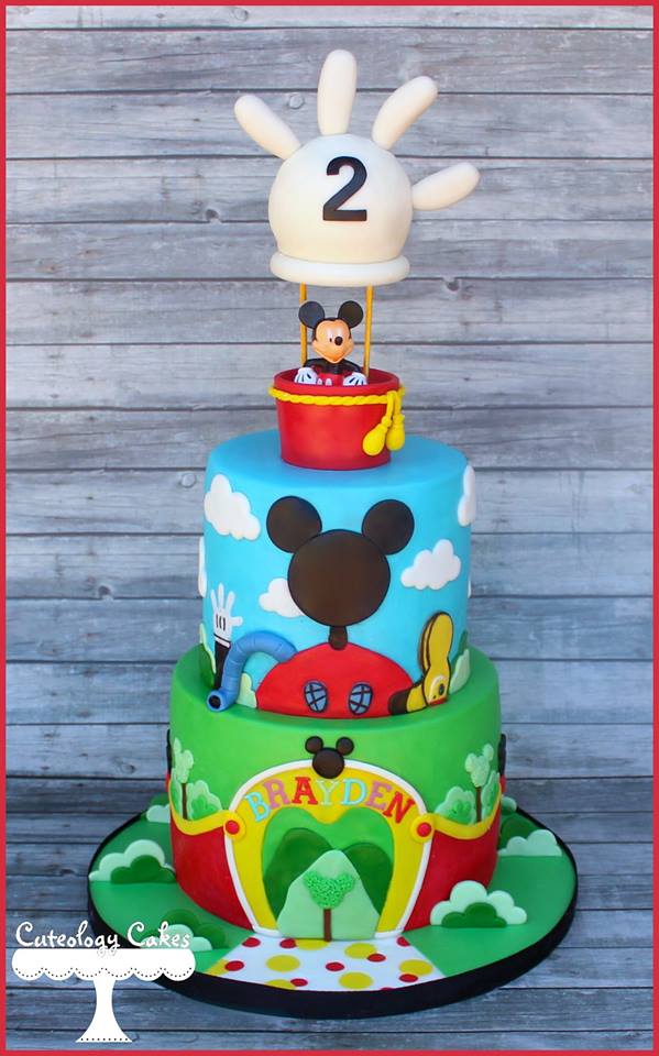 Mickey Mouse Clubhouse Cake