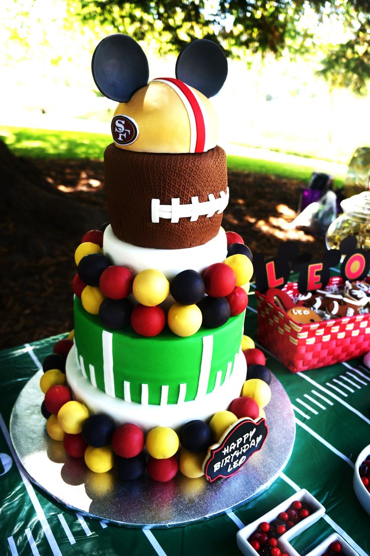 10 Photos of 49ers Cakes Mickey And With It