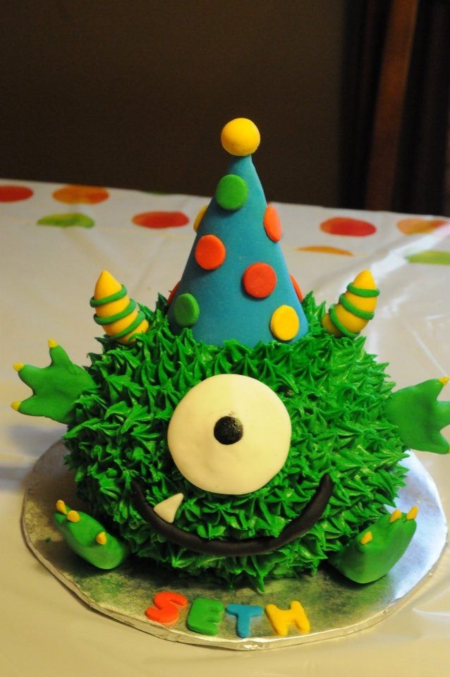 11 Photos of Monster Birthday Cakes Girls 15