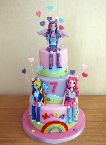 My Little Pony Equestria Girls Cake