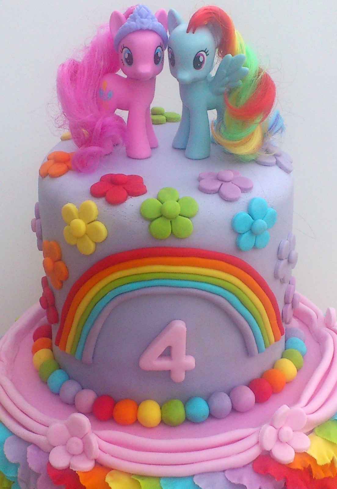 My Little Pony Rainbow Birthday Cake