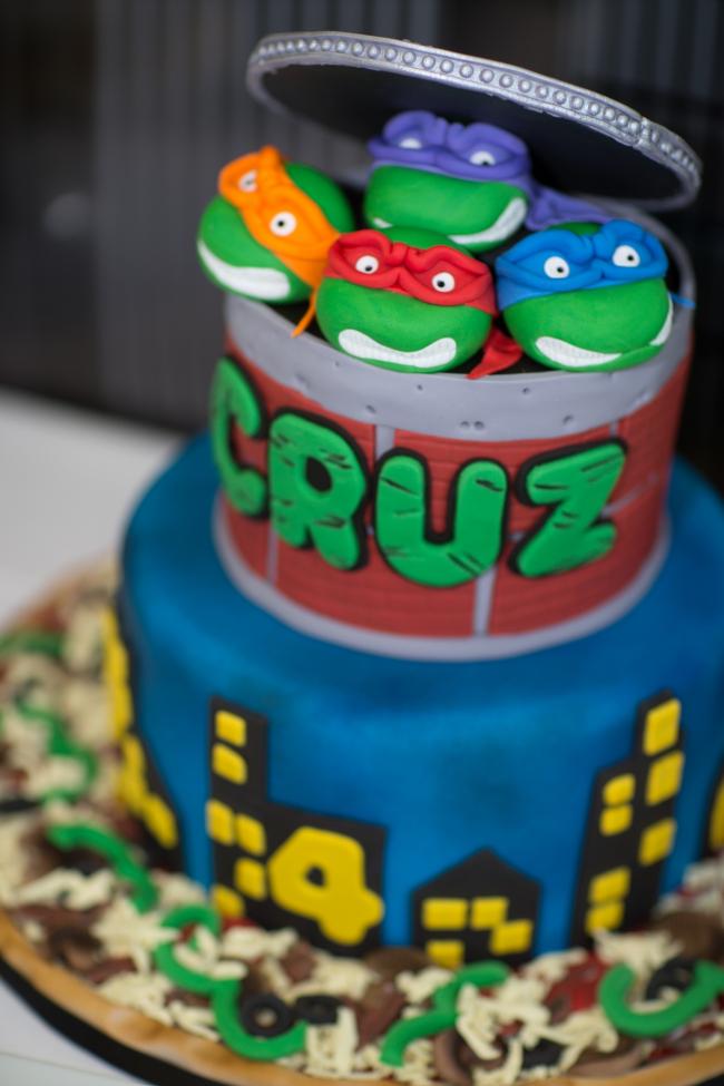 Ninja Turtle Birthday Party Cake Ideas