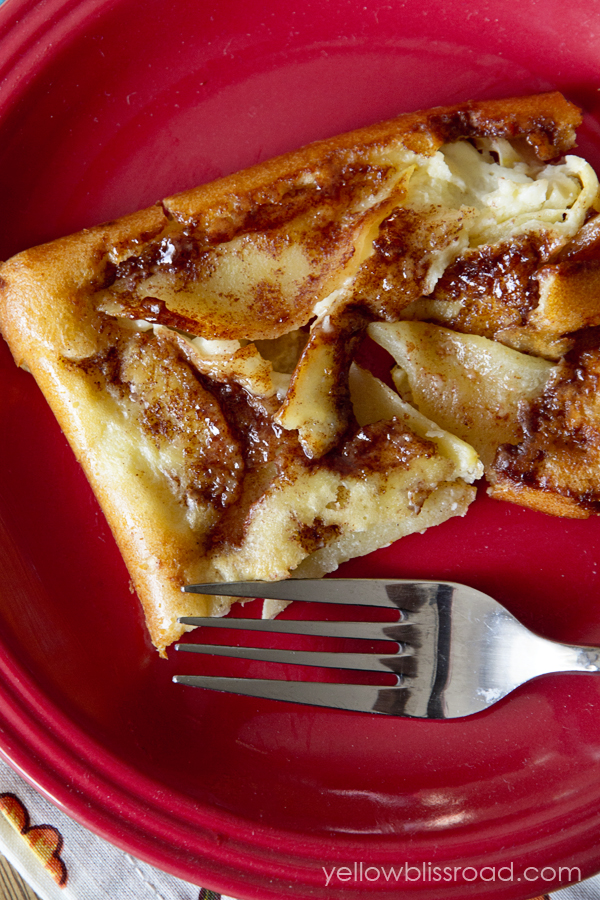 Oven Baked Apple Pancake Recipe