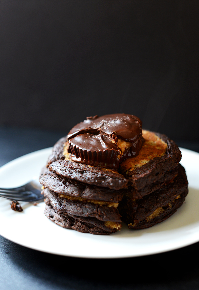 Peanut Butter Cup Pancakes Recipe