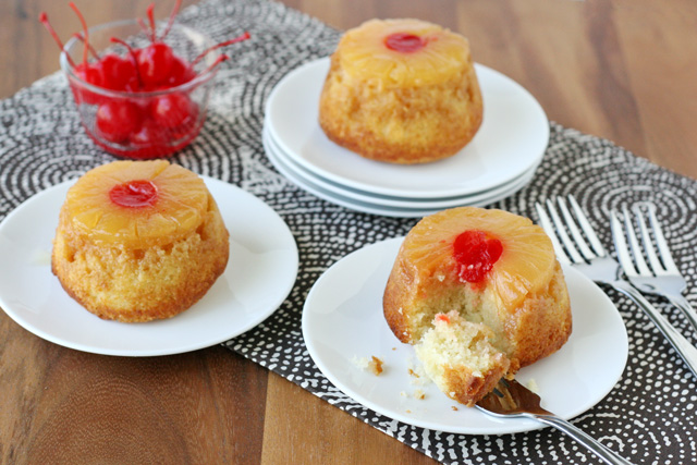 Pineapple Upside Down Cupcakes