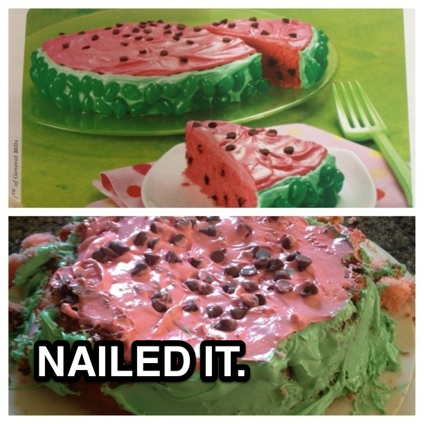 Pinterest Fails Nailed It Cake