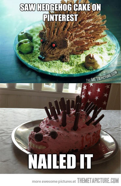 Pinterest Fails Nailed It Cake