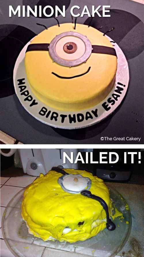 Pinterest Fails Nailed It Cake