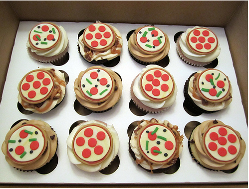 Pizza Cupcakes