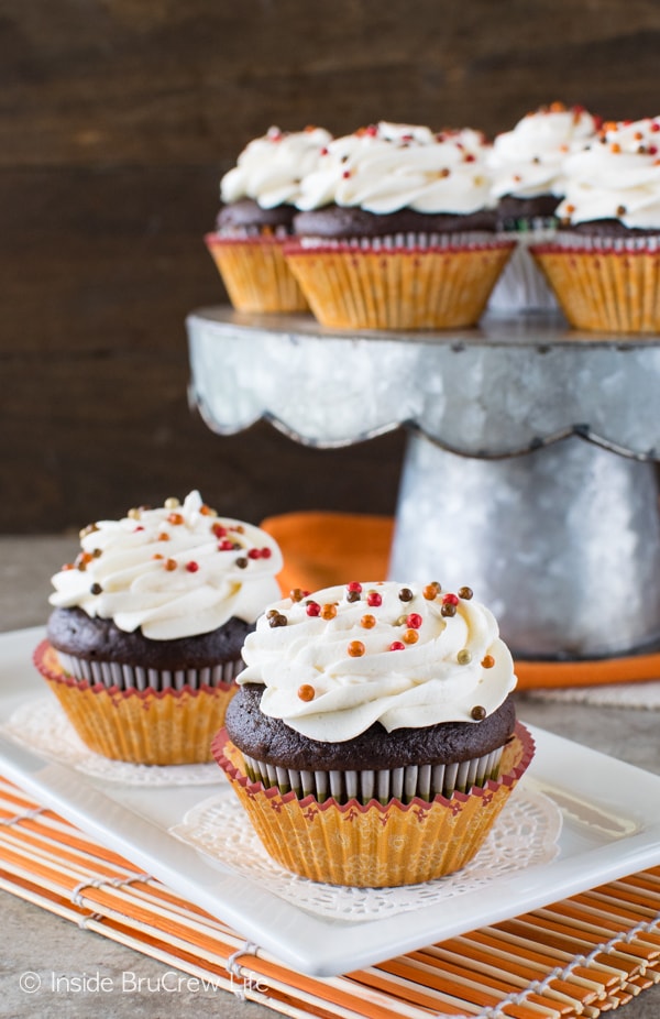 Pumpkin Filled Cupcakes Recipe