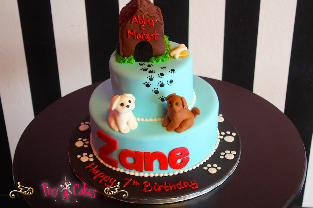 Puppy Dog Birthday Cakes for Girls