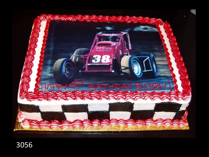 Race Car Birthday Cake