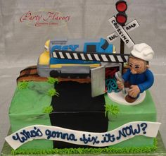 Railroad Retirement Cake Ideas