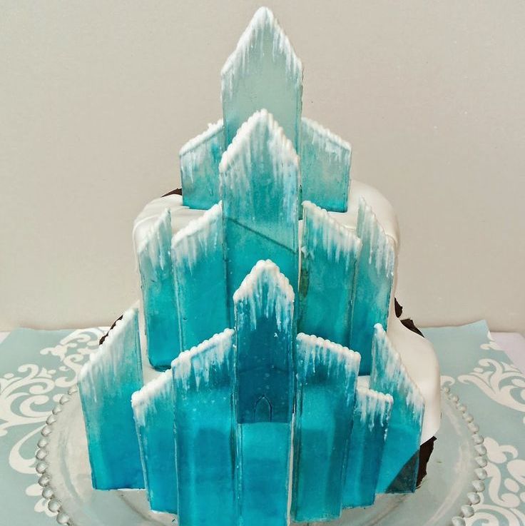 Rock Candy Birthday Cake Frozen