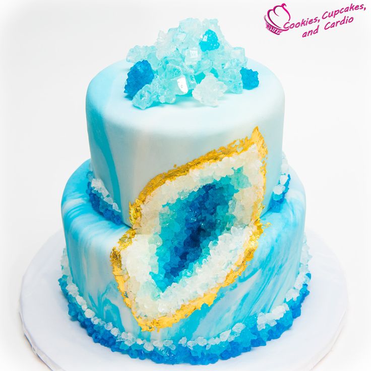 Rock Candy Cake Geode