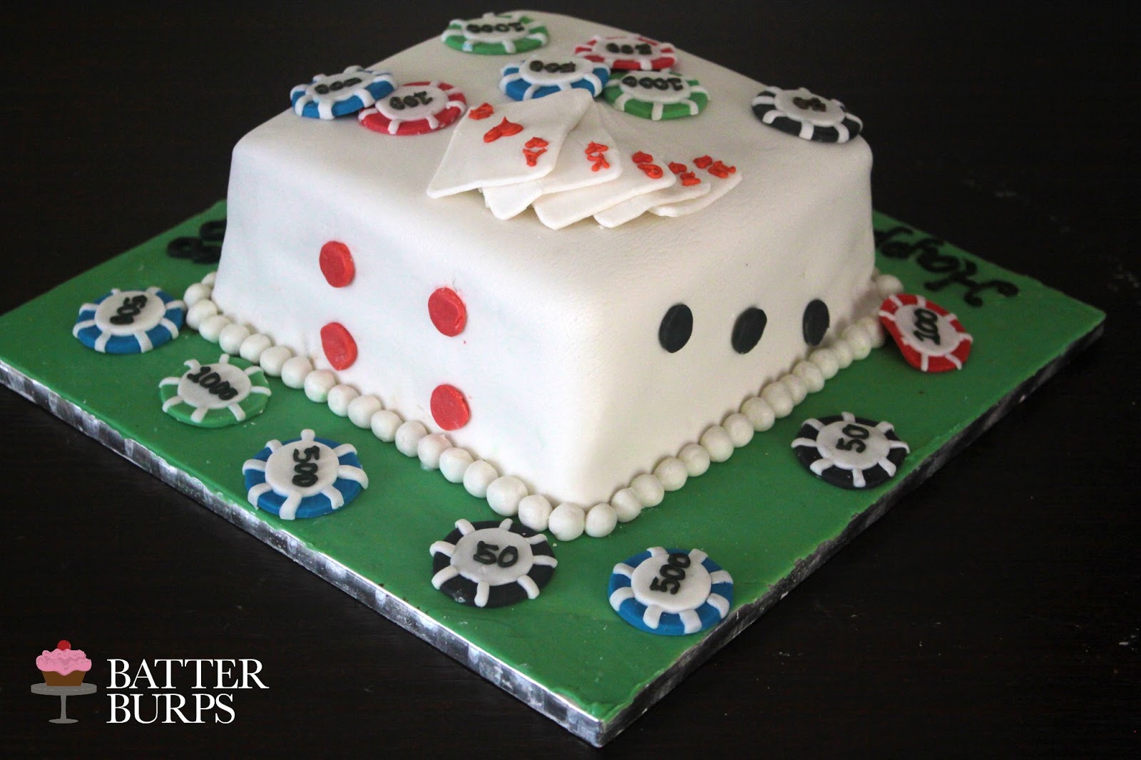 Royal Flush Cake