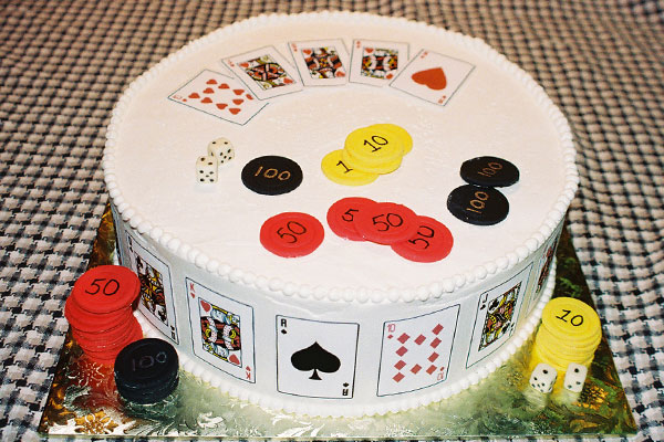 Royal Flush Cake