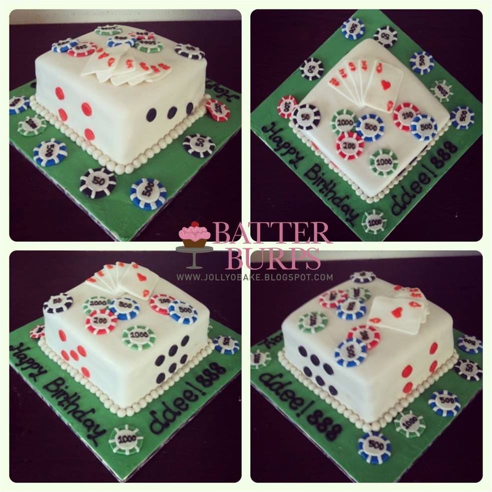 Royal Flush Cake