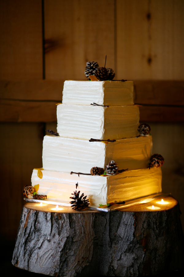 Rustic Country Wedding Cake