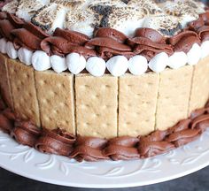 S'mores Cake Recipe