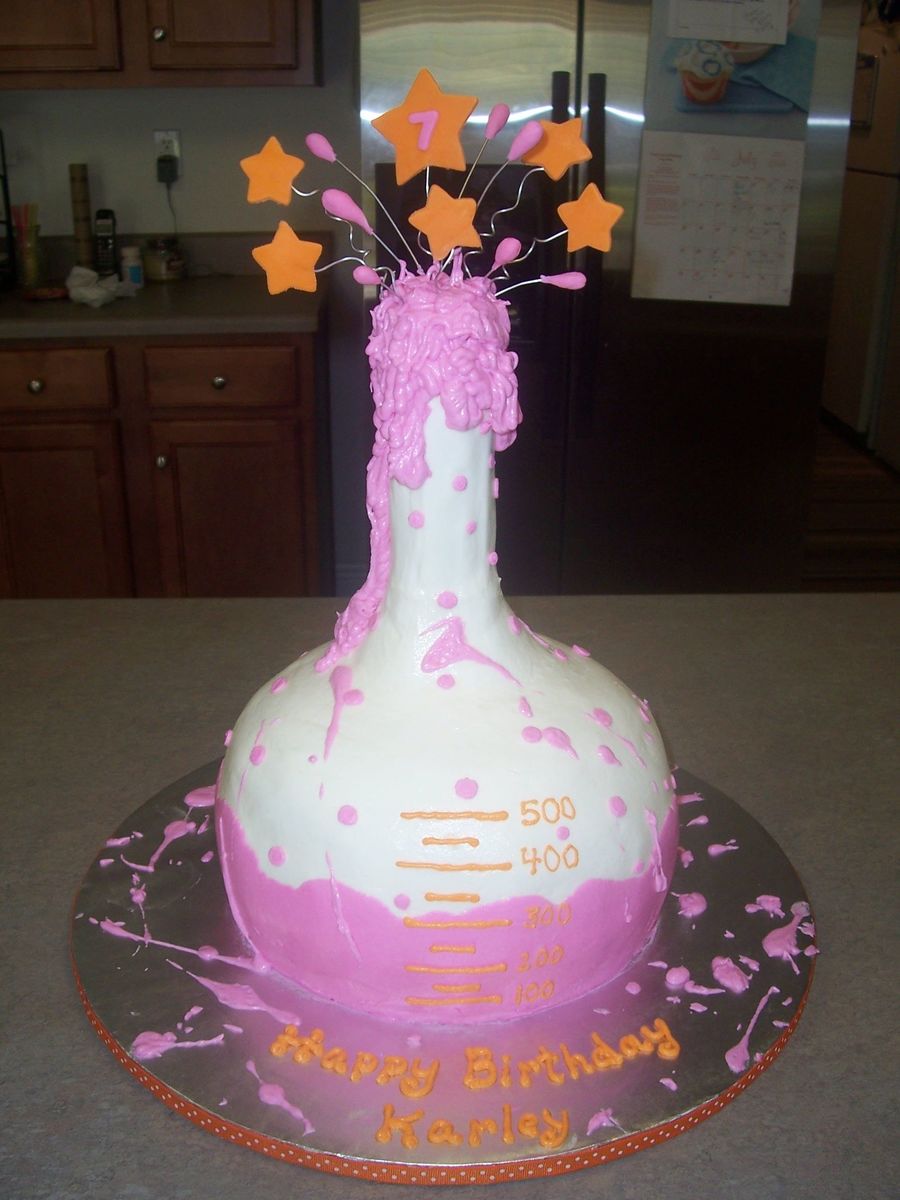 Science Birthday Cake Ideas