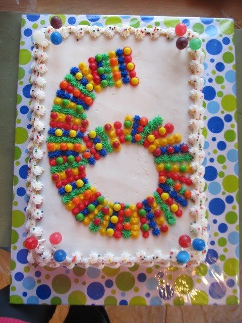 Six Year Old Birthday Cake