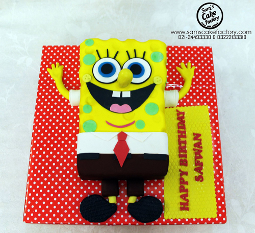 Spongebob SquarePants Cake at Sam's Club