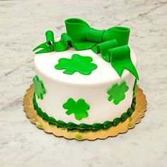 St. Patrick's Day Birthday Cake