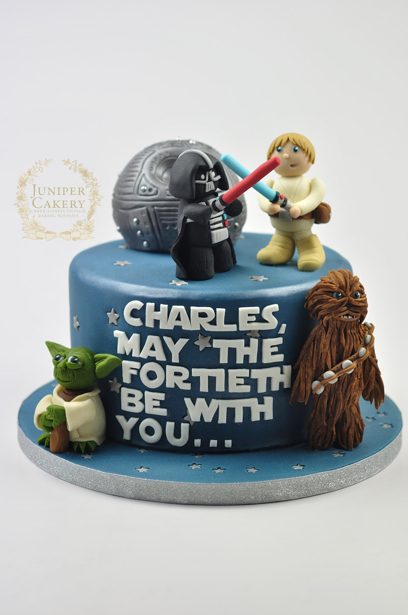 11 Photos of Funny Star Wars Birthday Cakes Ideas