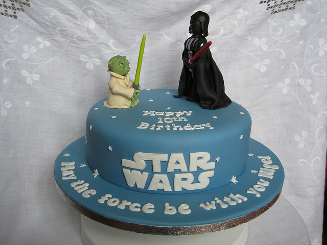 Star Wars Birthday Cake