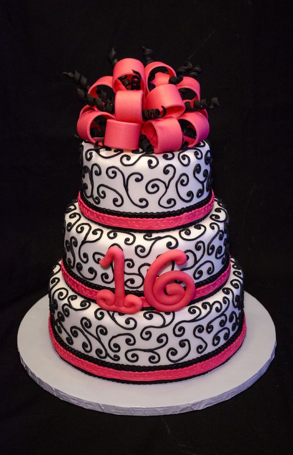 Sweet 16 Birthday Cakes 8 Inch