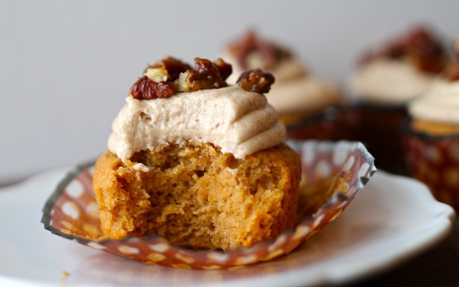 Sweet Potato Cupcakes with Cream Cheese Frosting