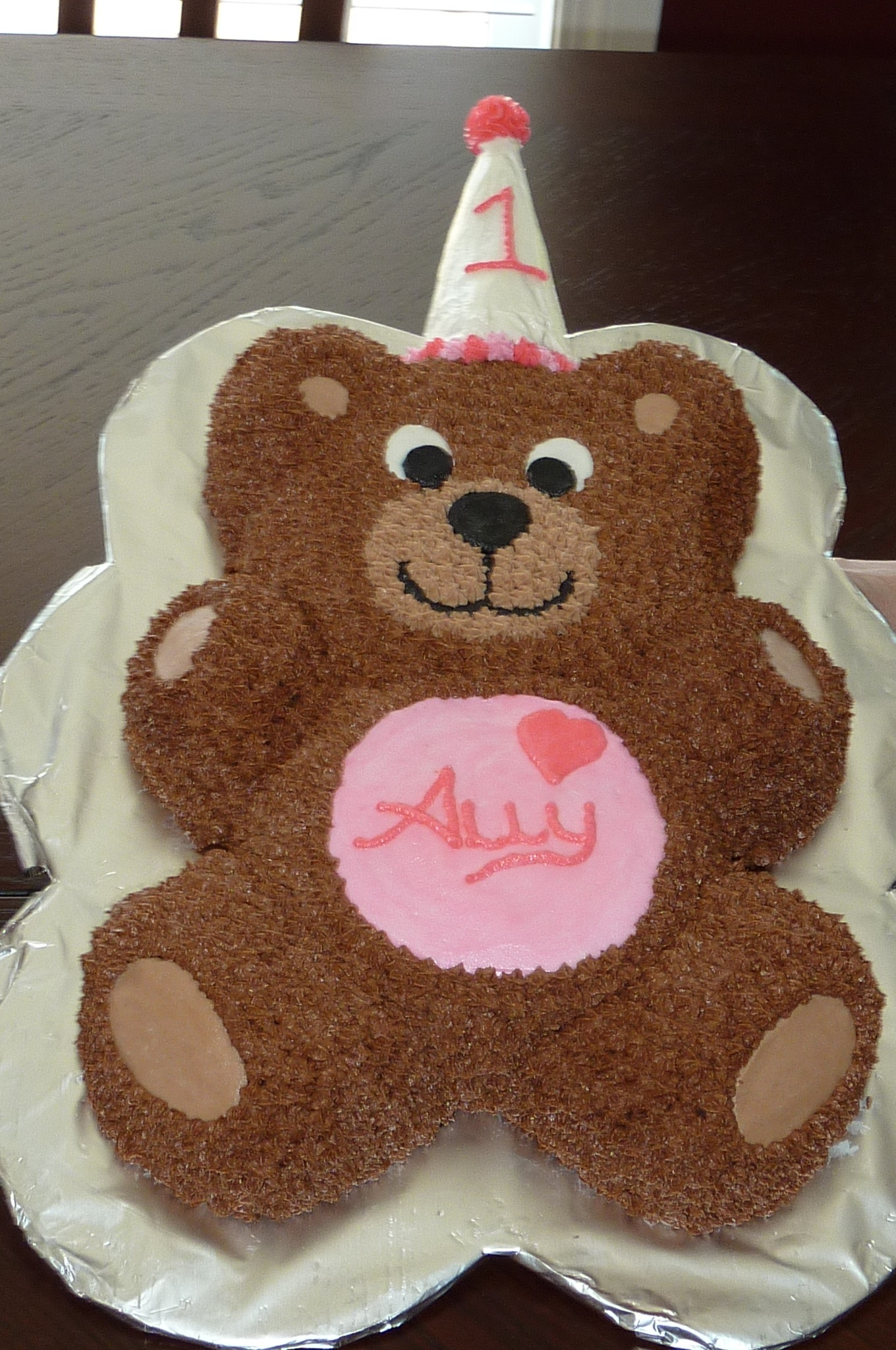 9 Photos of Bear Birthday Cakes For Girls