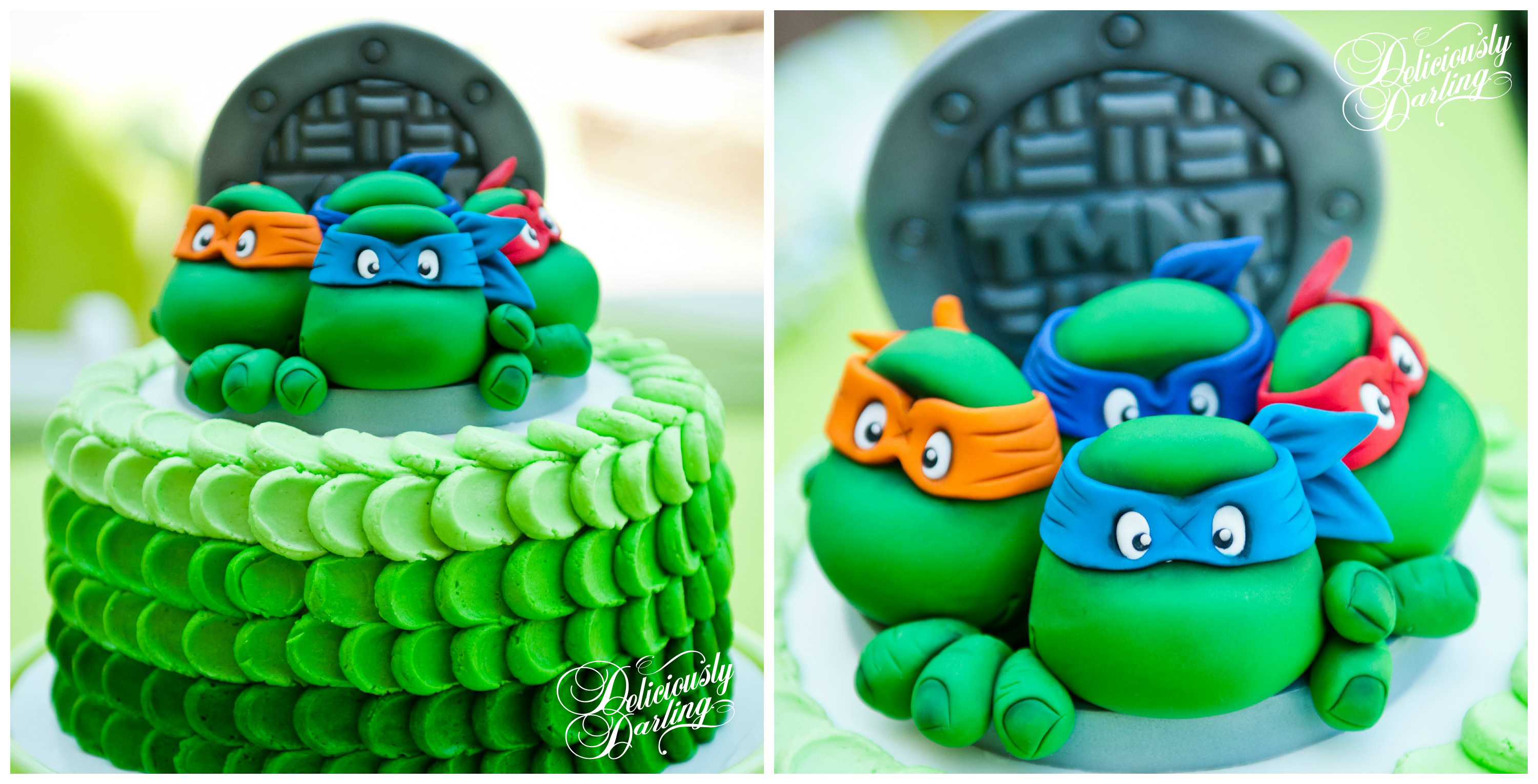 Teenage Mutant Ninja Turtles Birthday Cake