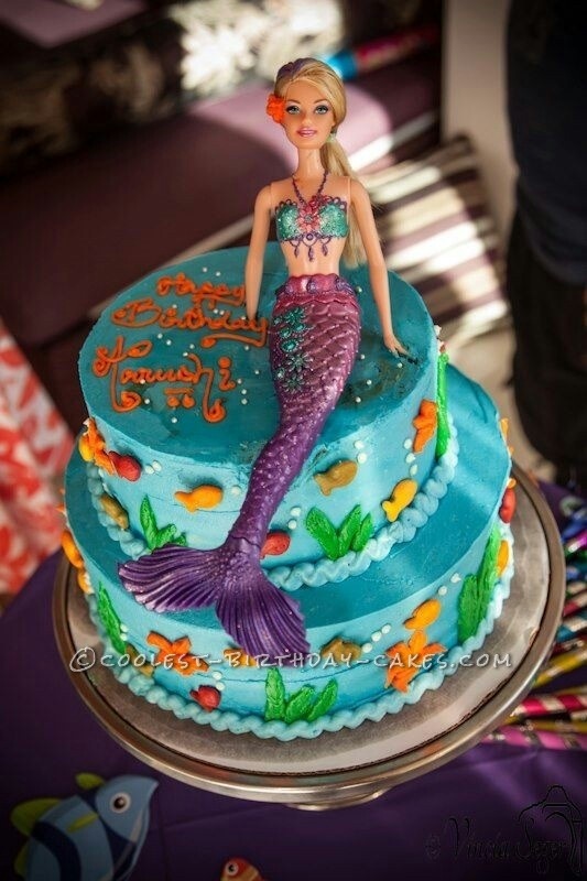 The Little Mermaid Birthday Cake Ideas