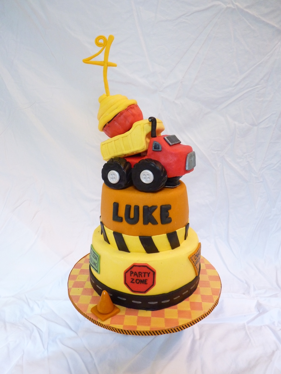 Tonka Dump Truck Cake