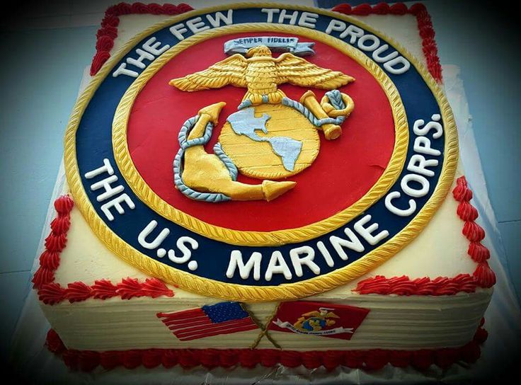 United States Marine Corps Cake