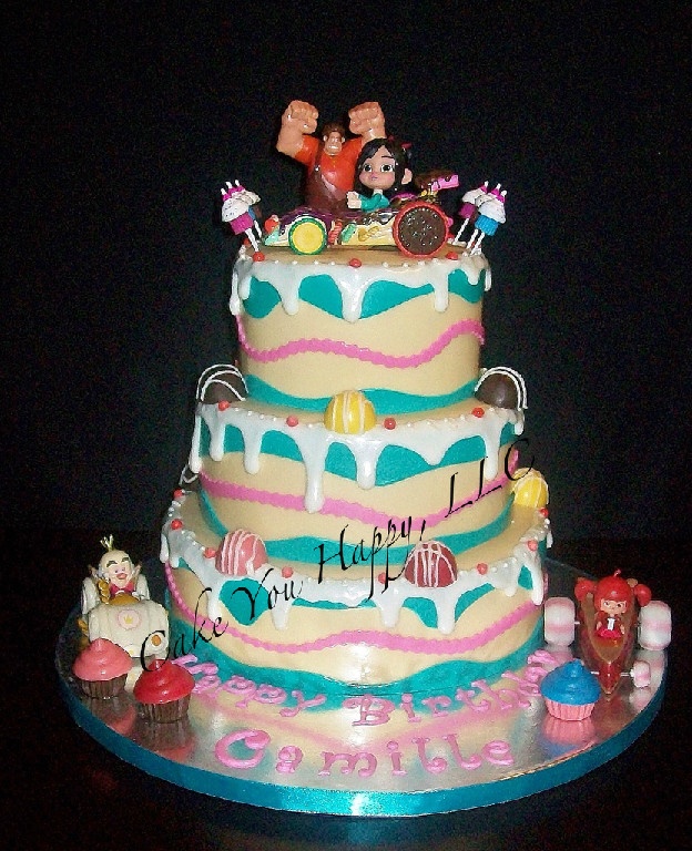 Wreck-It Ralph Birthday Cake