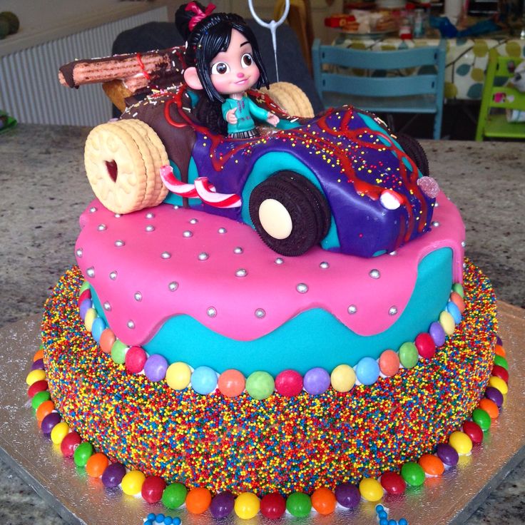 Wreck-It Ralph Birthday Cake