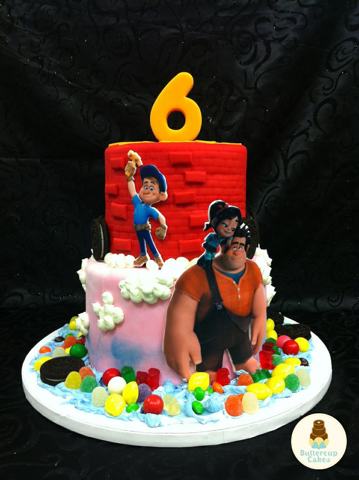 Wreck-It Ralph Birthday Cake