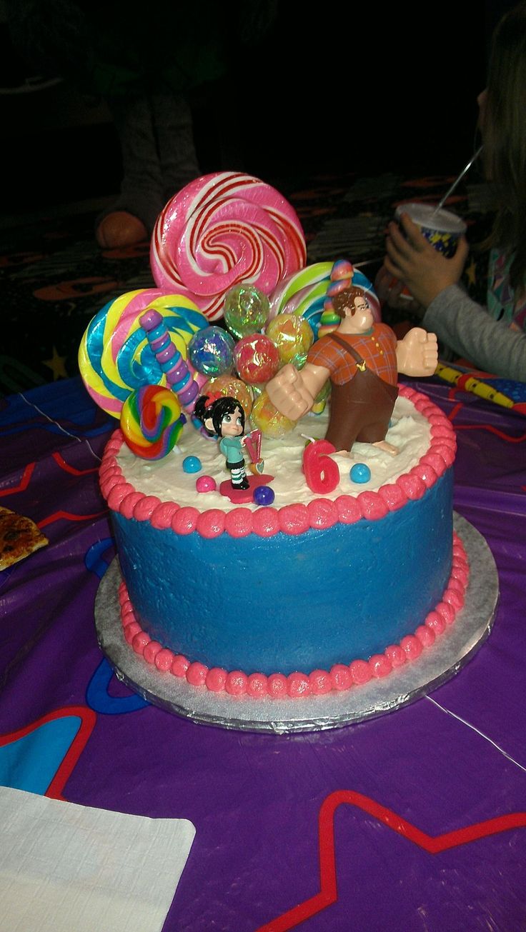 Wreck-It Ralph Birthday Cake