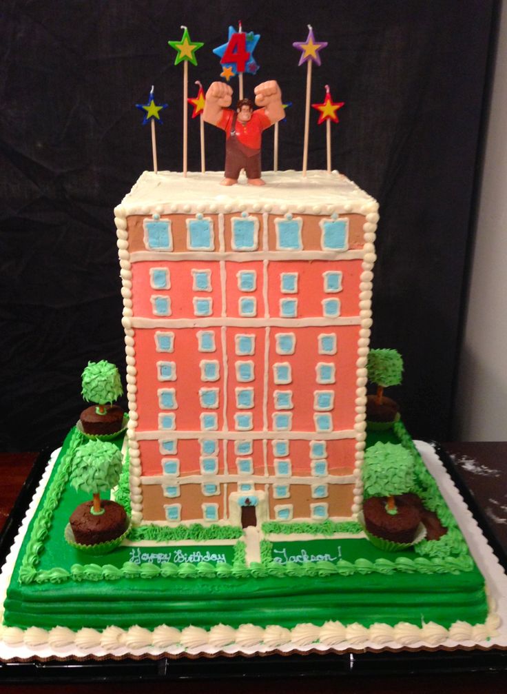 Wreck-It Ralph Cake