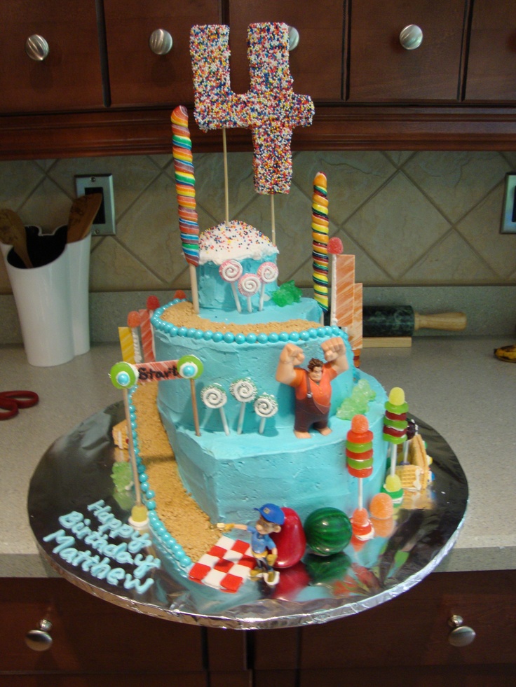 Wreck-It Ralph Cake