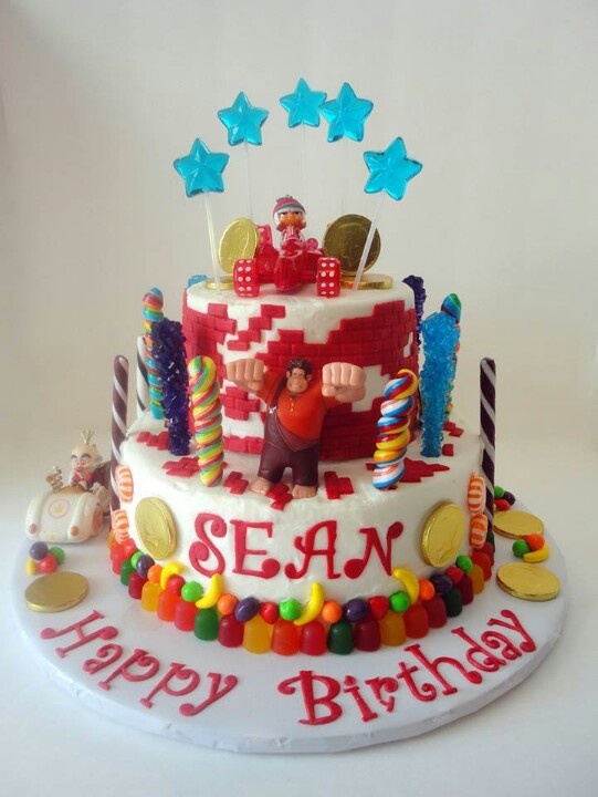 Wreck-It Ralph Cake