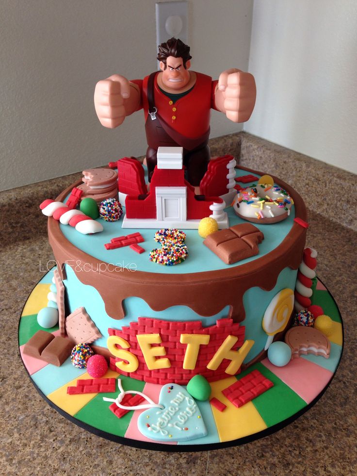 Wreck-It Ralph Cake