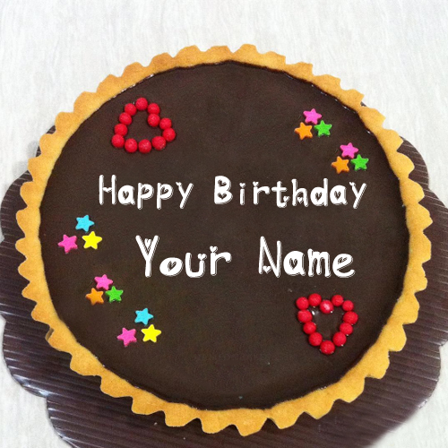 Write Name On Birthday Cake