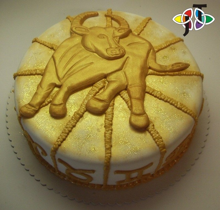 Zodiac Sign Birthday Cake