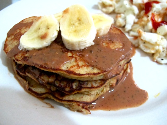 2 Ingredient Banana Pancakes