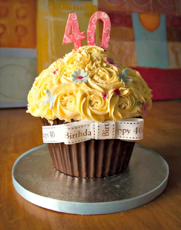 40th Birthday Cake Ideas for Women