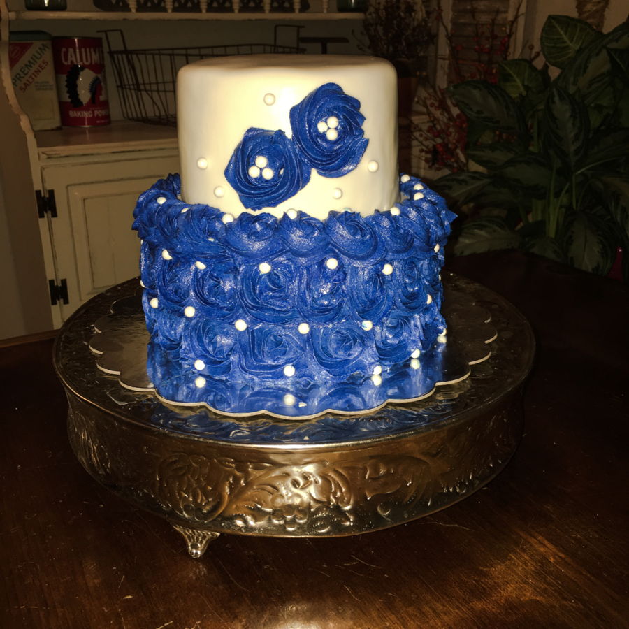 45th Wedding Anniversary Cake Images